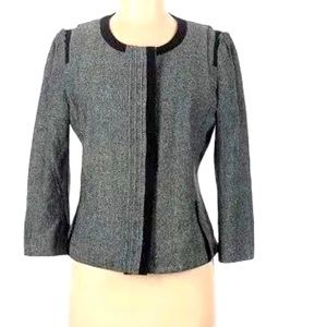 Tahari cropped tweed jacket